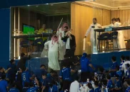 درگیری با چوب و بطری روی سکوها در دیدار النصر 1-1 الهلال در لیگ عرستان