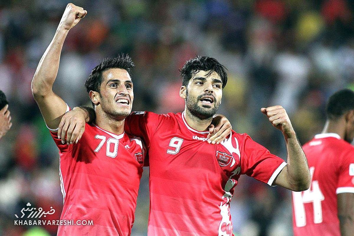 مهدی طارمی و علی علیپور در پرسپولیس