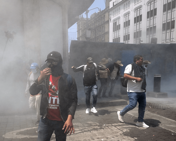 مکزیکوسیتی به آشوب کشیده شد