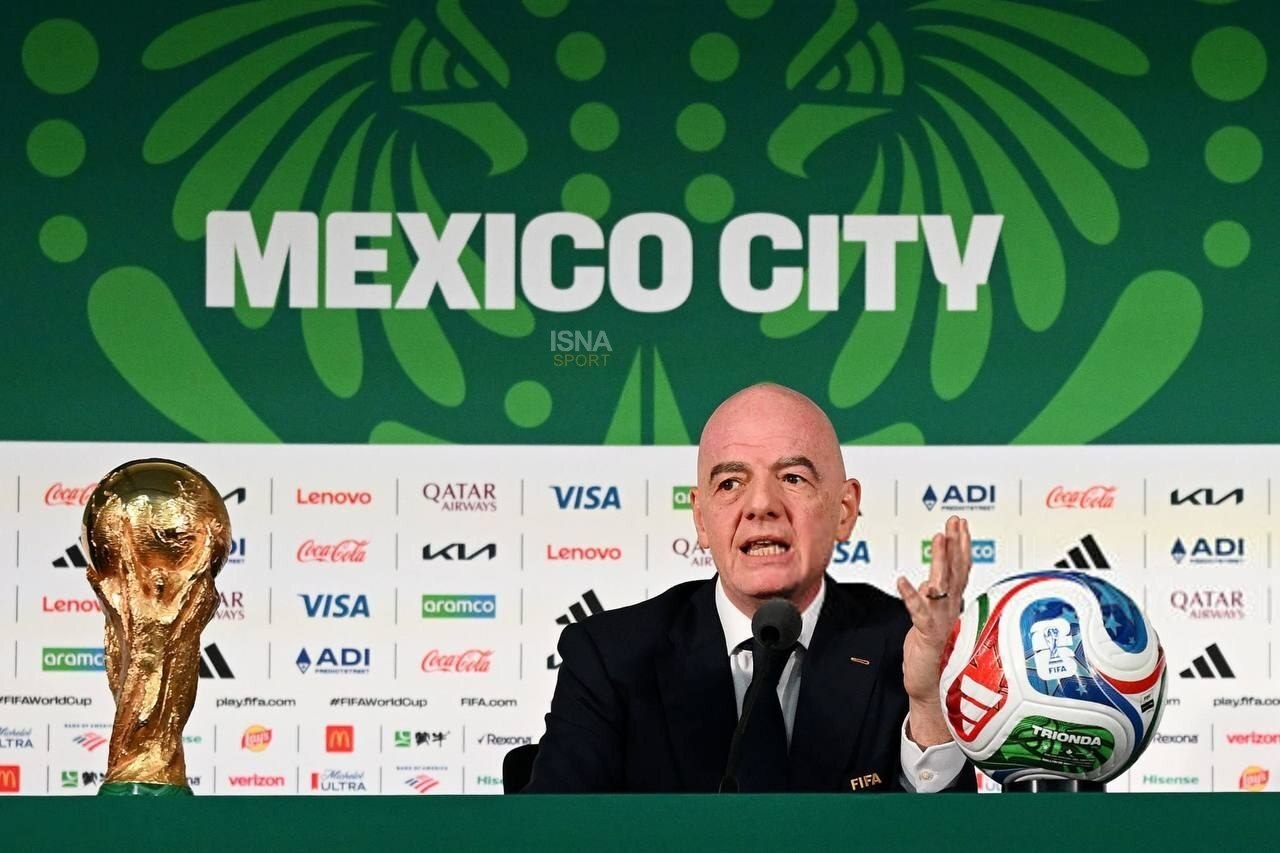رئیس فیفا: اگر لازم بود با اتوبوس به دنبال تیم ایران می‌رفتم