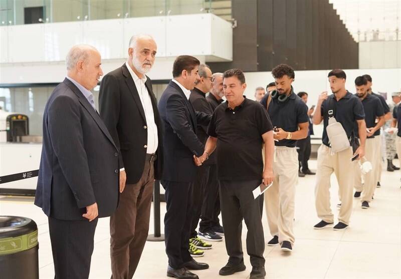 2339215_155-1 بدرقه تیم ملی فوتبال به لسآنجلس با حضور تاج