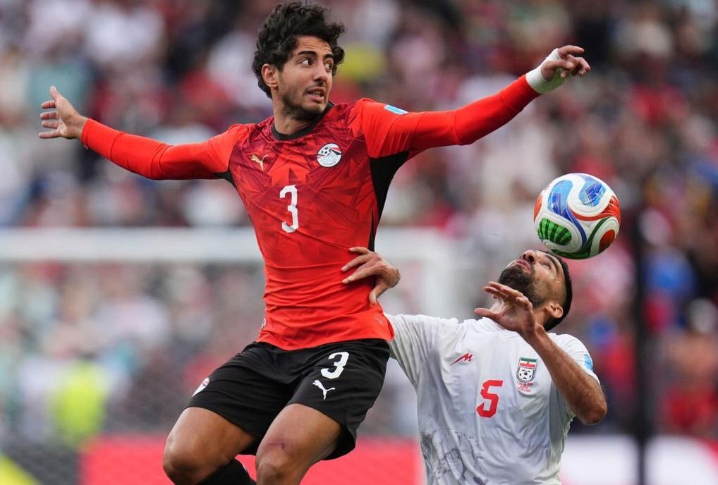 جدال میلاد محمدی و محمد هانی بازیکن مصر