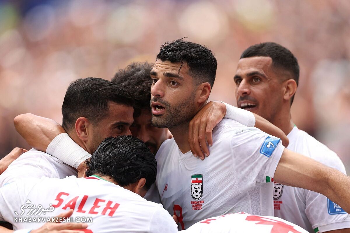 مهدی طارمی در دیدار بلژیک - ایران