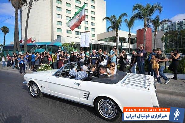 اتفاق ویژه در آخرین لحظات حضور ایران در مکزیک؛ عروس و داماد مکزیکی وارد شدند