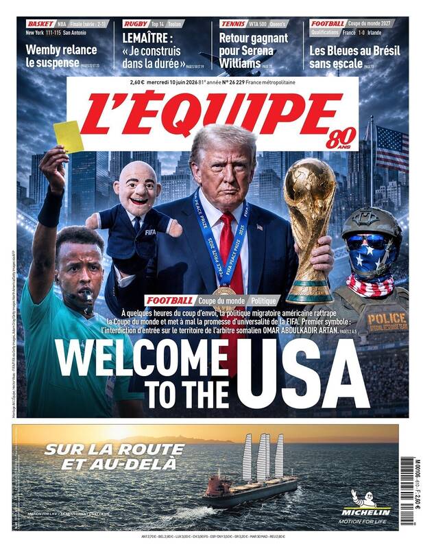4666112 جام جهانی فوتبال , جام جهانی 2026 , جانی اینفانتینو , فدراسیون بینالمللی فوتبال (فیفا) , دونالد ترامپ ,