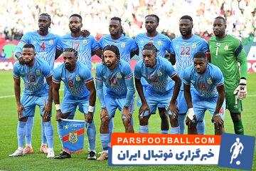 لباس پلنگی بازیکنان تیم ملی کنگو در بدو ورود به آمریکا