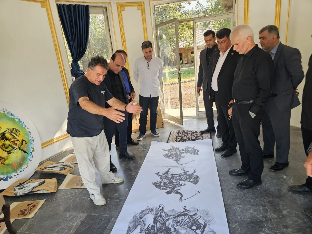 بازدید مدیران وزارت ورزش از مجموعه چوگان و سوارکاری شهدا با تأکید بر توسعه زیرساختهای ملی چوگان بازدید مدیران وزارت ورزش از مجموعه چوگان و سوارکاری شهدا با تأکید بر توسعه زیرساختهای ملی چوگان