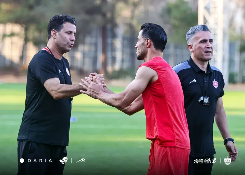 تصویر؛ علی علیپور اولین جلسه تمرینی خود را با پرسپولیس پشت سر گذاشت