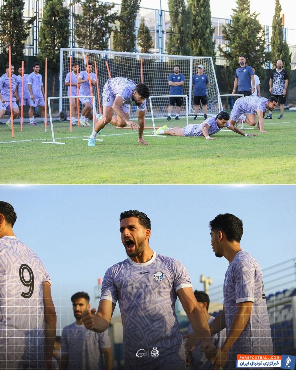 سنگ، کاغذ، قیچی وسط بحران؛ چالش جالب کادرفنی استقلال در تمرین دیروز