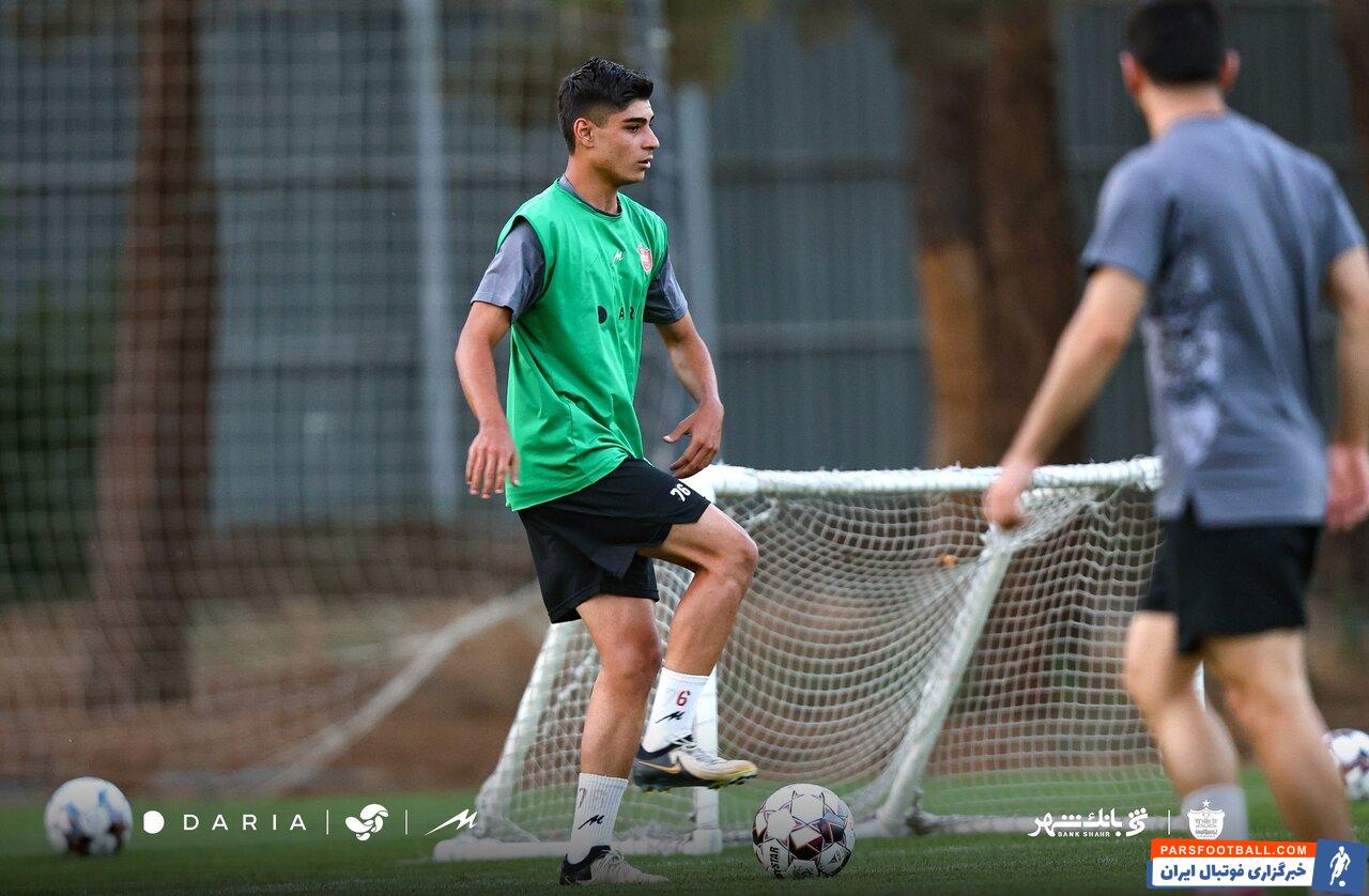 تصاویر اولین تمرین پرسپولیس با مهدی تارتار