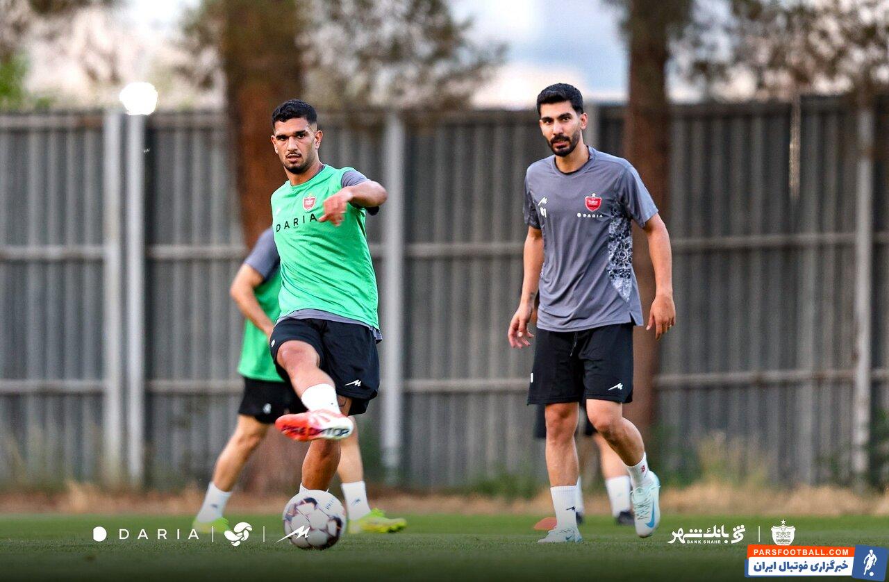 تصاویر اولین تمرین پرسپولیس با مهدی تارتار