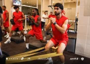 عکس؛ پرسپولیس تمرینات خود را در ارزروم با وزنه شروع کرد
