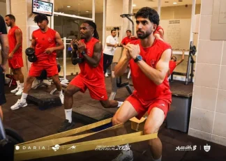 عکس؛ پرسپولیس تمرینات خود را در ارزروم با وزنه شروع کرد