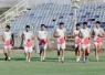 استارت تمرینات تراکتور با حضور بازیکنان داخلی + عکس استارت تمرینات تراکتور با حضور بازیکنان داخلی + عکس