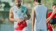 صادق محرمی در تمرین تراکتور حاضر شد