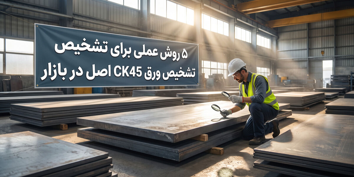 436866 تشخیص ورق CK45 اصل در بازار