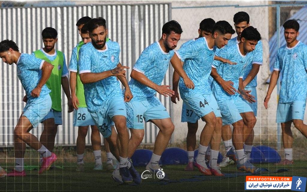 تمرین پایانی تیم فوتبال استقلال در اردوی هتل المپیک امروز برگزار شد