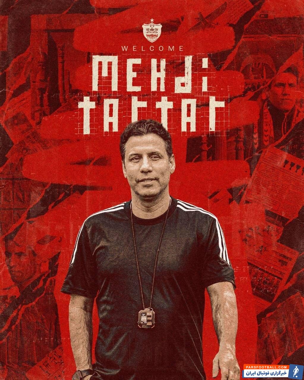 مهدی تارتار سرمربی جدید پرسپولیس شد