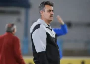 حضور سیروس پورموسوی در ورزشگاه برای تماشای بازی جوانان