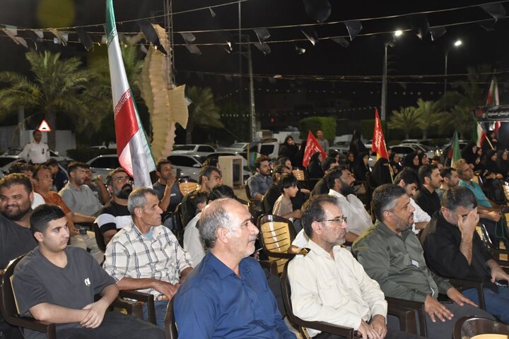 6096221 مراسم «آقای شهید ایران» در ساحل عسلویه برگزار شد