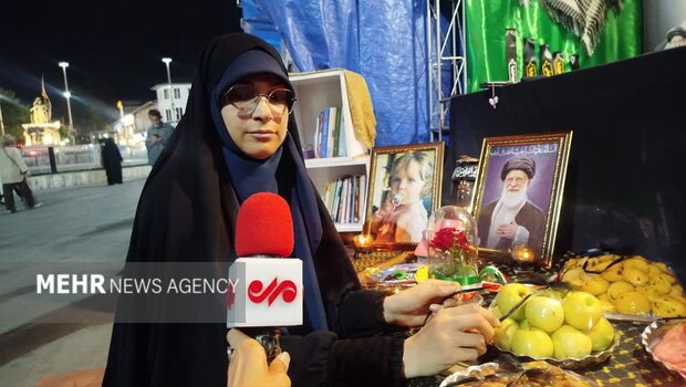 دیار میرزا در سوگ دردانه اباعبدالله (ع)؛ سفره های نذری برپا شد