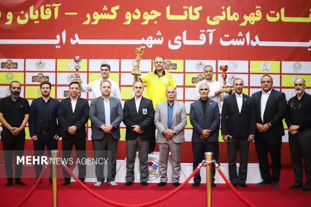 6110110 برترینهای مسابقات قهرمانی کاتا جودوی آقایان کشور معرفی شدند