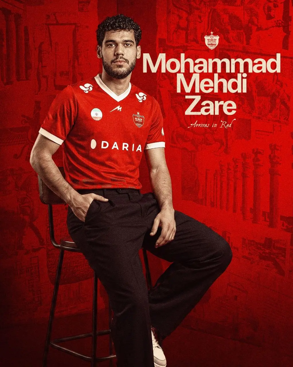 d985d8add985d8afd985d987d8afdb8cd8b2d8a7d8b1d8b9-1 محمدمهدی زارع به پرسپولیس پیوست