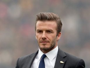 تصویری از دیدار دیوید بکام با مایکل جردن اسطوره بسکتبال NBA در ایبیزا