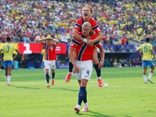 ارلینگ هالند بهترین بازیکن دیدار برزیل 1-2 نروژ جام جهانی 2026