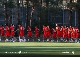 پیرامیدز مصر حریف تدارکاتی پرسپولیس در اردوی ترکیه