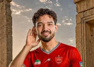 دانیال ایری با شماره ۸۹ در تیم فوتبال پرسپولیس