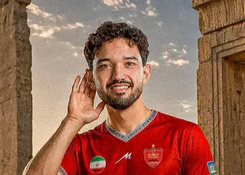 دانیال ایری با شماره ۸۹ در تیم فوتبال پرسپولیس