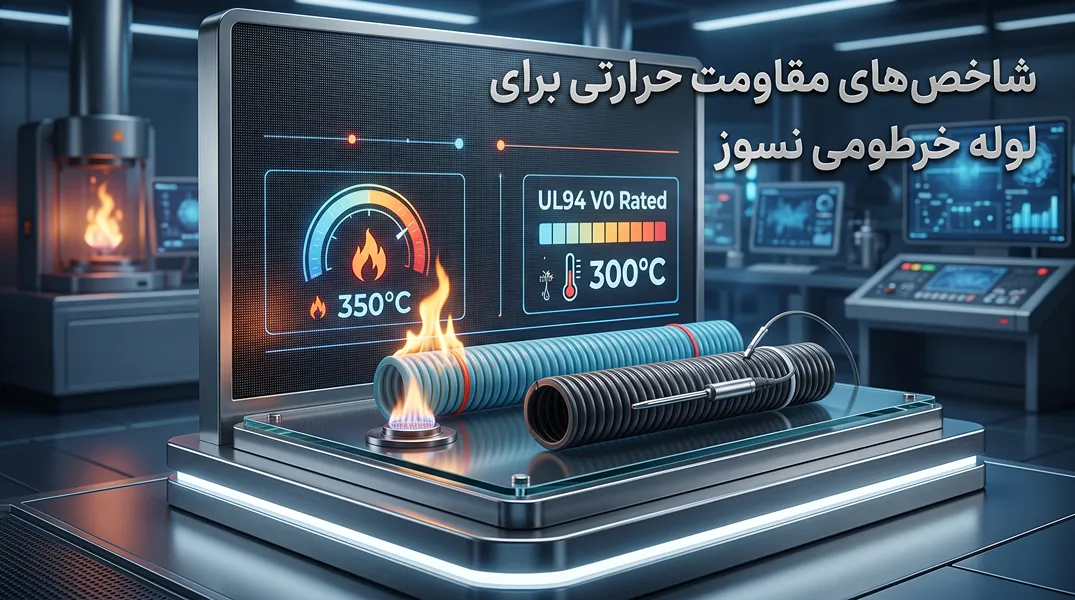 شاخص‌های مقاومت حرارتی برای لوله خرطومی نسوز