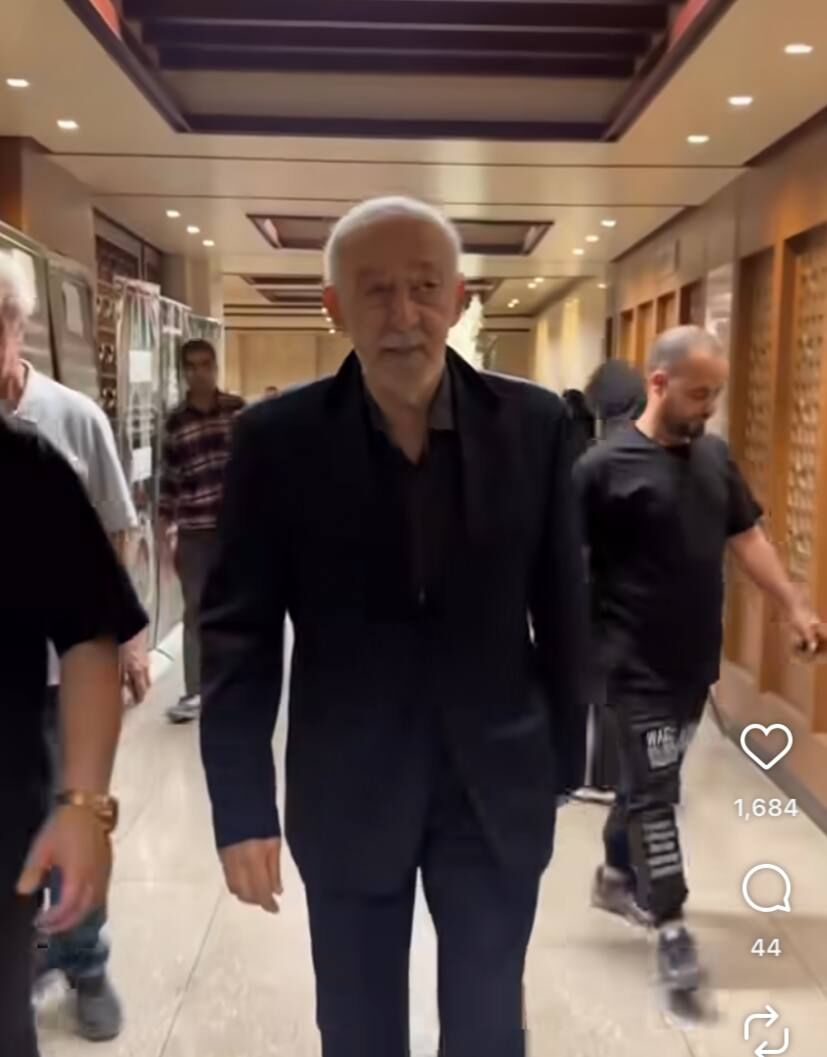 441163 محمد دادکان در مراسم ایرج خواجه امیری