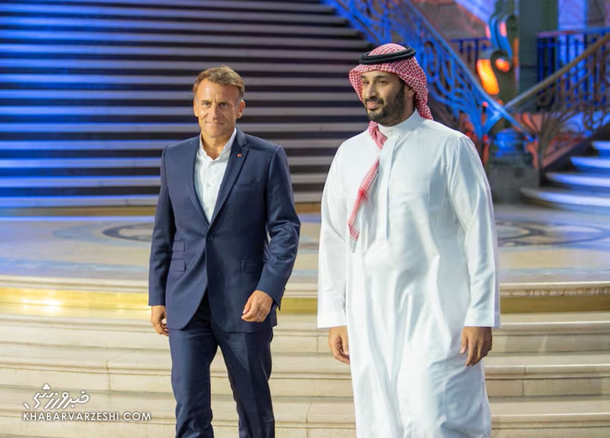 442122 محمد بن سلمان و امانوئل مکرون