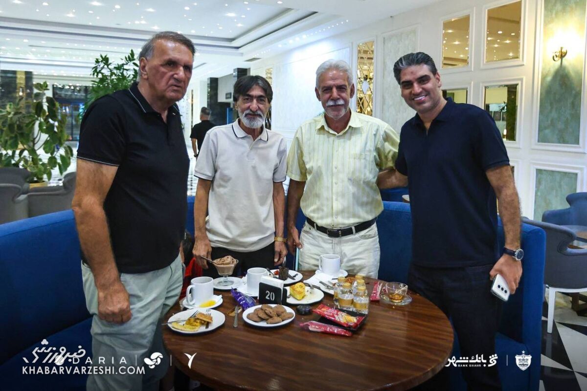 442466 آشتیکنان در پرسپولیس/ چهره خلیلی و پیشکسوتان عوض شد +تصاویر