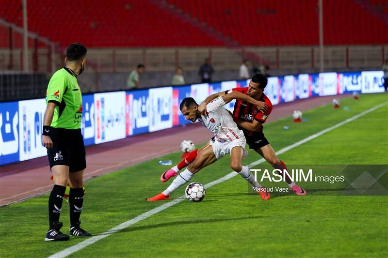 تیم فوتبال پرسپولیس , تیم فوتبال تراکتور تبریز , مهدی تارتار , لیگ برتر فوتبال , فوتبال ,