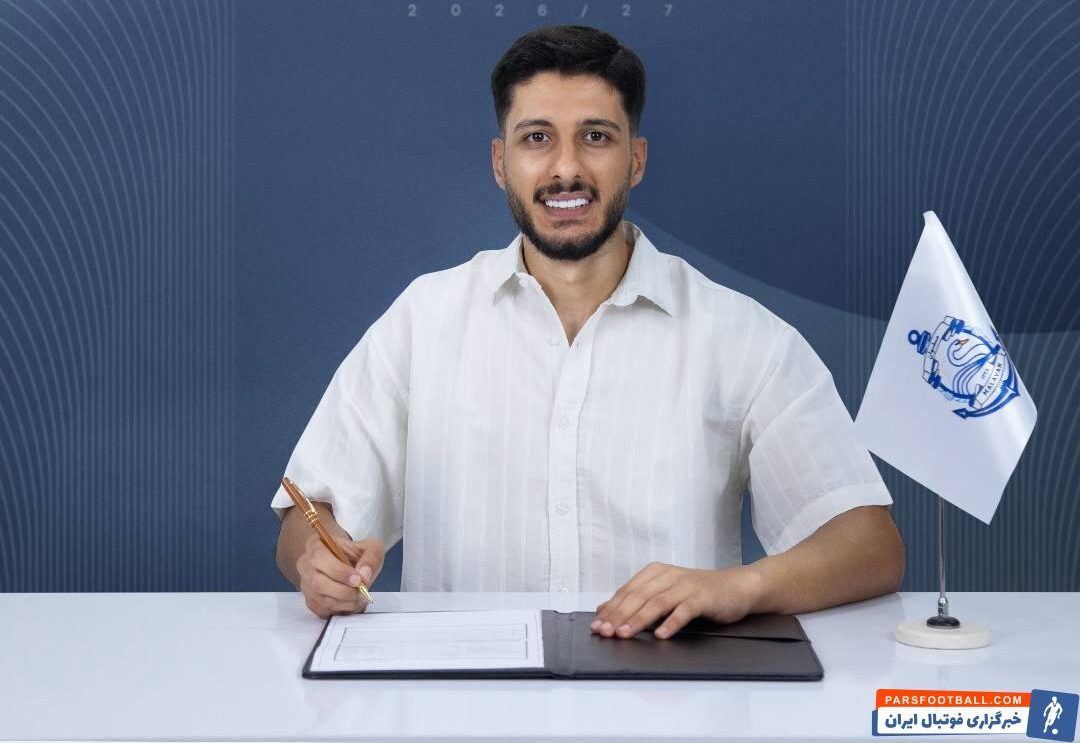 عکس ؛ ضرغام سعداوی بازیکن فصل گذشته استقلال سرباز ملوان شد