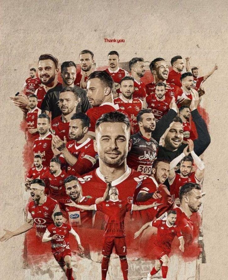 عکس؛ پرسپولیس با انتشار تصویری جدایی سروش رفیعی هافبک این تیم را تأیید کرد