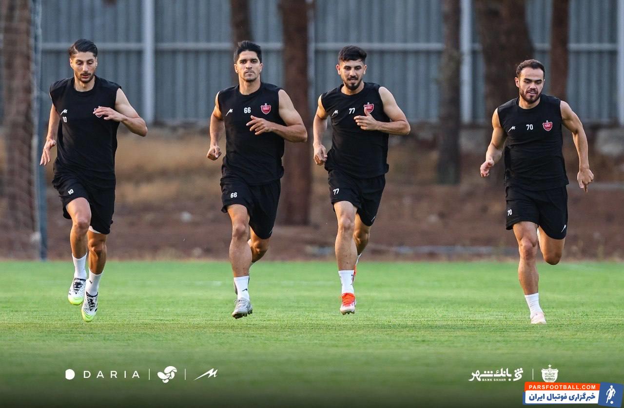 عکس؛ بازگشت پرسپولیس به تمرین در زمین شماره سه آزادی