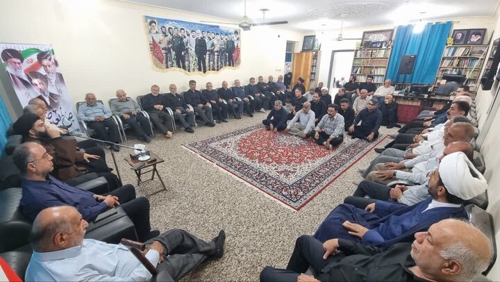 6130954 مراسم سوگواری سالروز شهادت امام رضا(ع) در گناوه برگزار شد