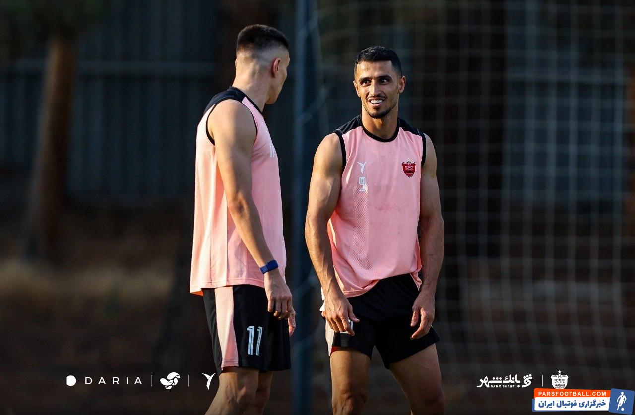 عکس؛ ترکیب احتمالی پرسپولیس با زوج علی‌پور و سرگیف در خط حمله برابر تراکتور
