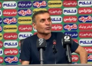 عبدالله ویسی سرمربی تیم فوتبال ذوب آهن: پنالتی صددرصد ما گرفته نشد