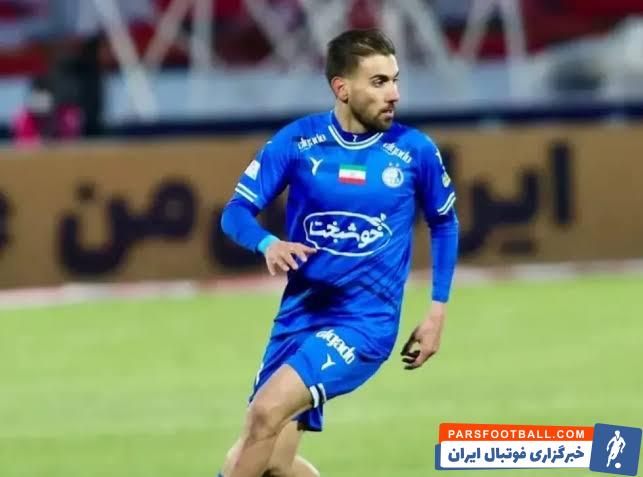 دوری چند هفته ای مهران احمدی هافبک استقلال از میادین به دلیل مصدومیت