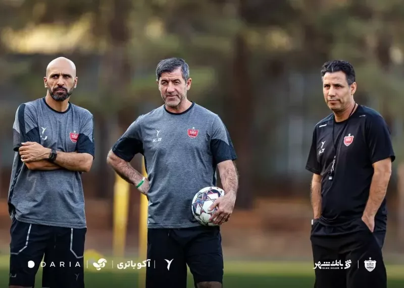 استارت ستاره های پرسپولیس برای دربی با استقلال + عکس