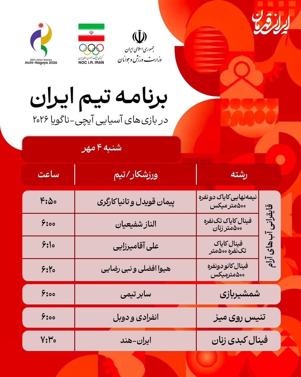 14050703202540926383442210-2 بازیهای آسیایی , بازیهای آسیایی 2026 ناگویا ,