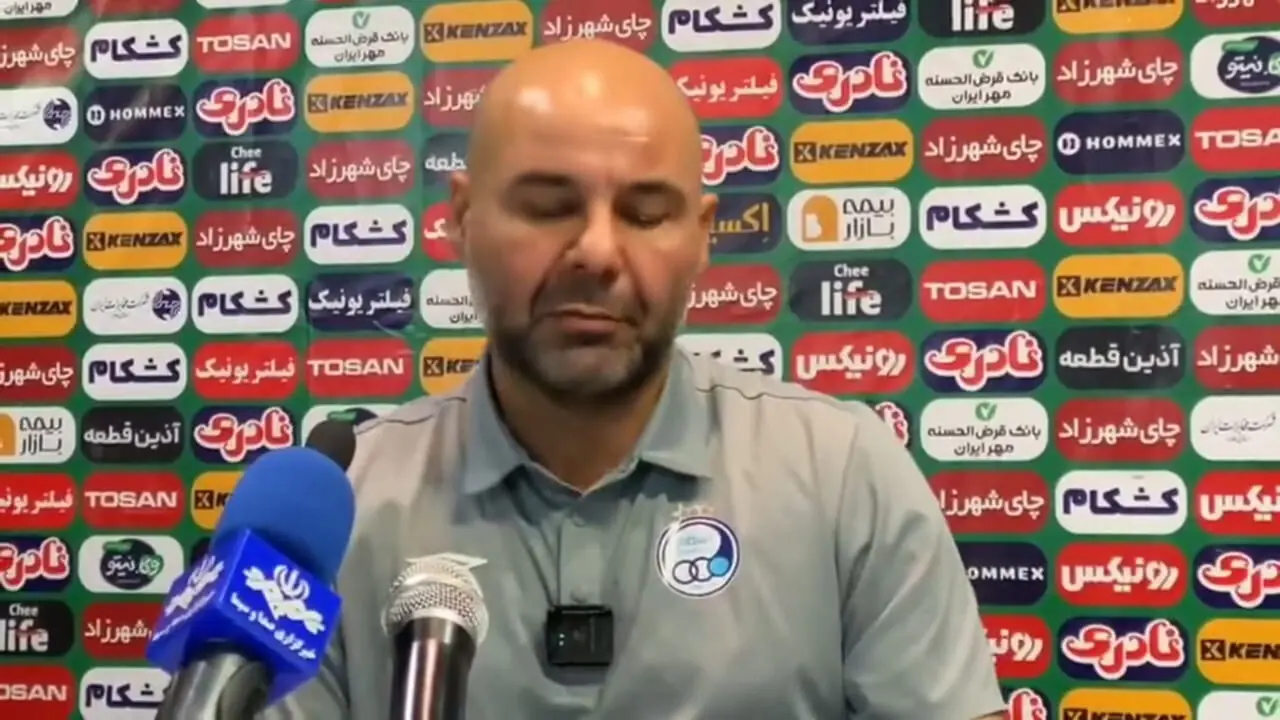 ویدیو نشست خبری سهراب بختیاری زاده قبل از دیدار برابر پرسپولیس