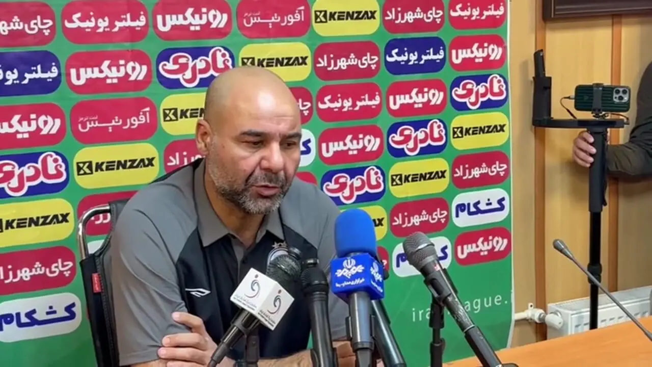 بختیاری زاده از جوانان تیم مراقبت می کنم (ویدئو)