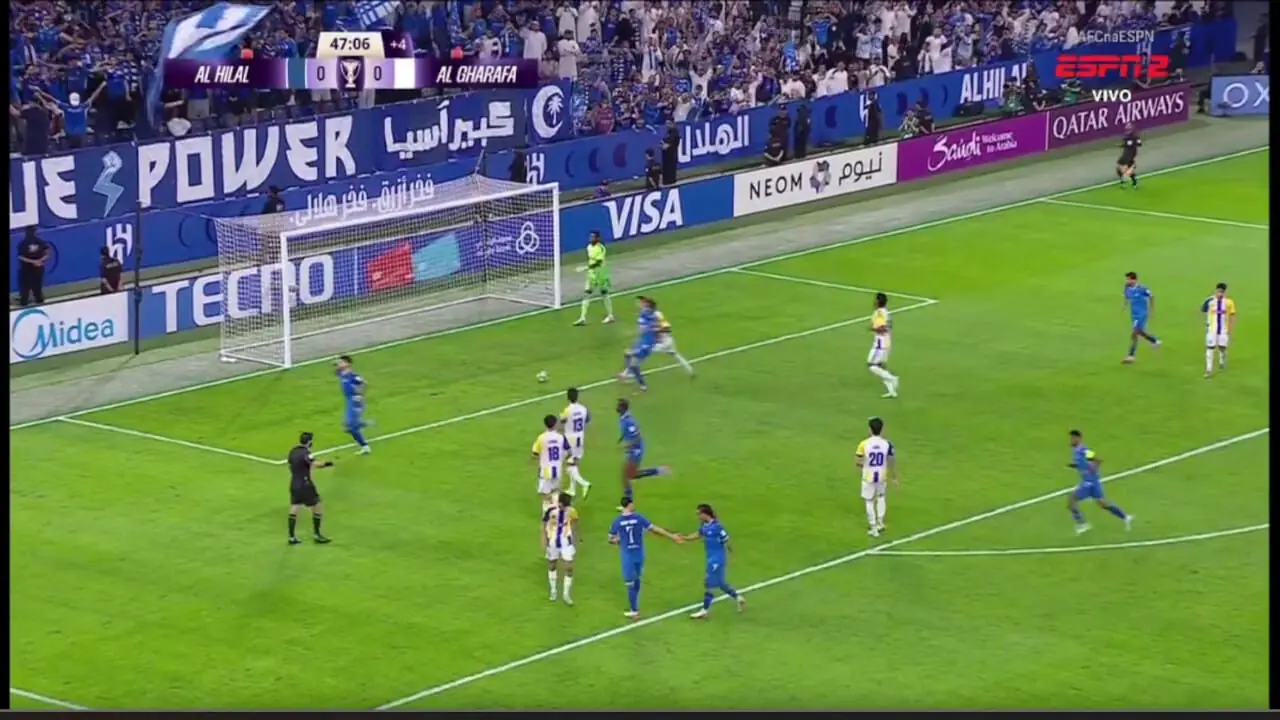 ویدیو گل اول الهلال به الغرافه توسط نوس