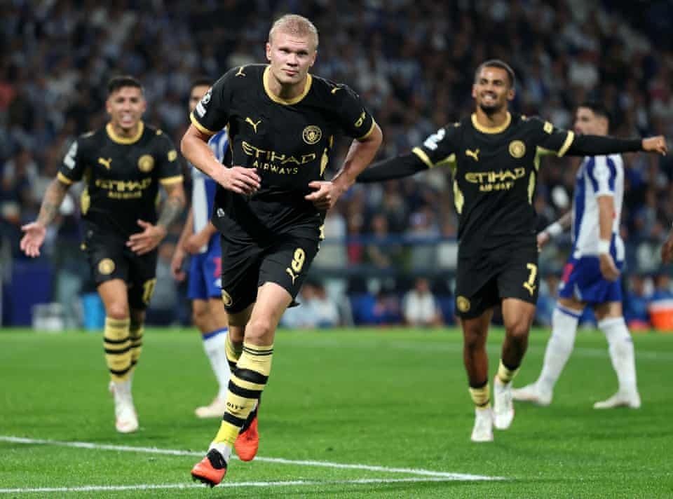 پورتو 0 – 2 منچسترسیتی/ طوفان ارلینگ هالند در پرتغال